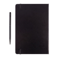 R64214.02 - Zestaw notes z długopisem Abrantes, czarny