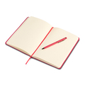 R64214.08 - Zestaw notes z długopisem Abrantes, czerwony
