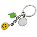 R73224 - Brelok metalowy Luck, srebrny