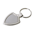 R73231 - Brelok metalowy Emblem, srebrny