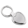 R73277 - Brelok metalowy Stout Heart, srebrny