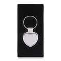 R73277 - Brelok metalowy Stout Heart, srebrny