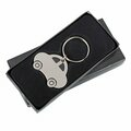 R73287 - Brelok metalowy Auto, srebrny