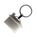 R73306.O - Brelok metalowy House, srebrny