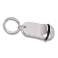 R73312 - Brelok metalowy Old School, srebrny