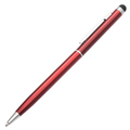 R73408.08 - Długopis aluminiowy Touch Tip, czerwony