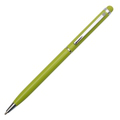 R73408.55 - Długopis aluminiowy Touch Tip, jasny zielony