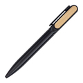 R73439.02 - Metalowy długopis w etui Jerome, czarny