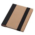 R73661.02 - Notes memo 100x180/70k linia Kraft Paper, czarny/beżowy