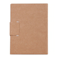 R73667.13 - Notes 80x110/100k gładki Mini z długopisem, beżowy