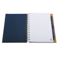 R73796.04 - Notes 120x180/70k linia Envivo, granatowy/beżowy