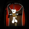 R73840 - Brelok Teddy, szary