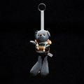 R73840 - Brelok Teddy, szary